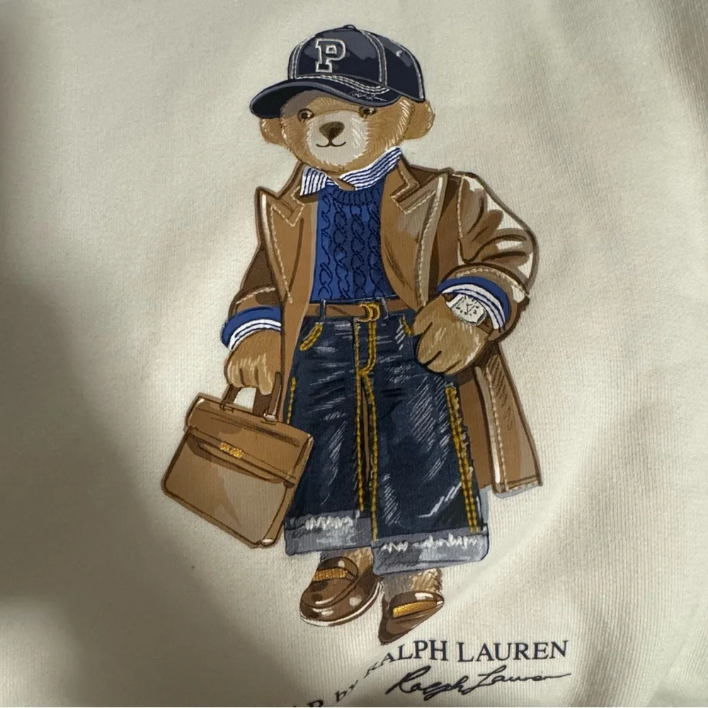 Ralph Lauren Polo Bear Crewneck Sweater - Picture 3 of 4